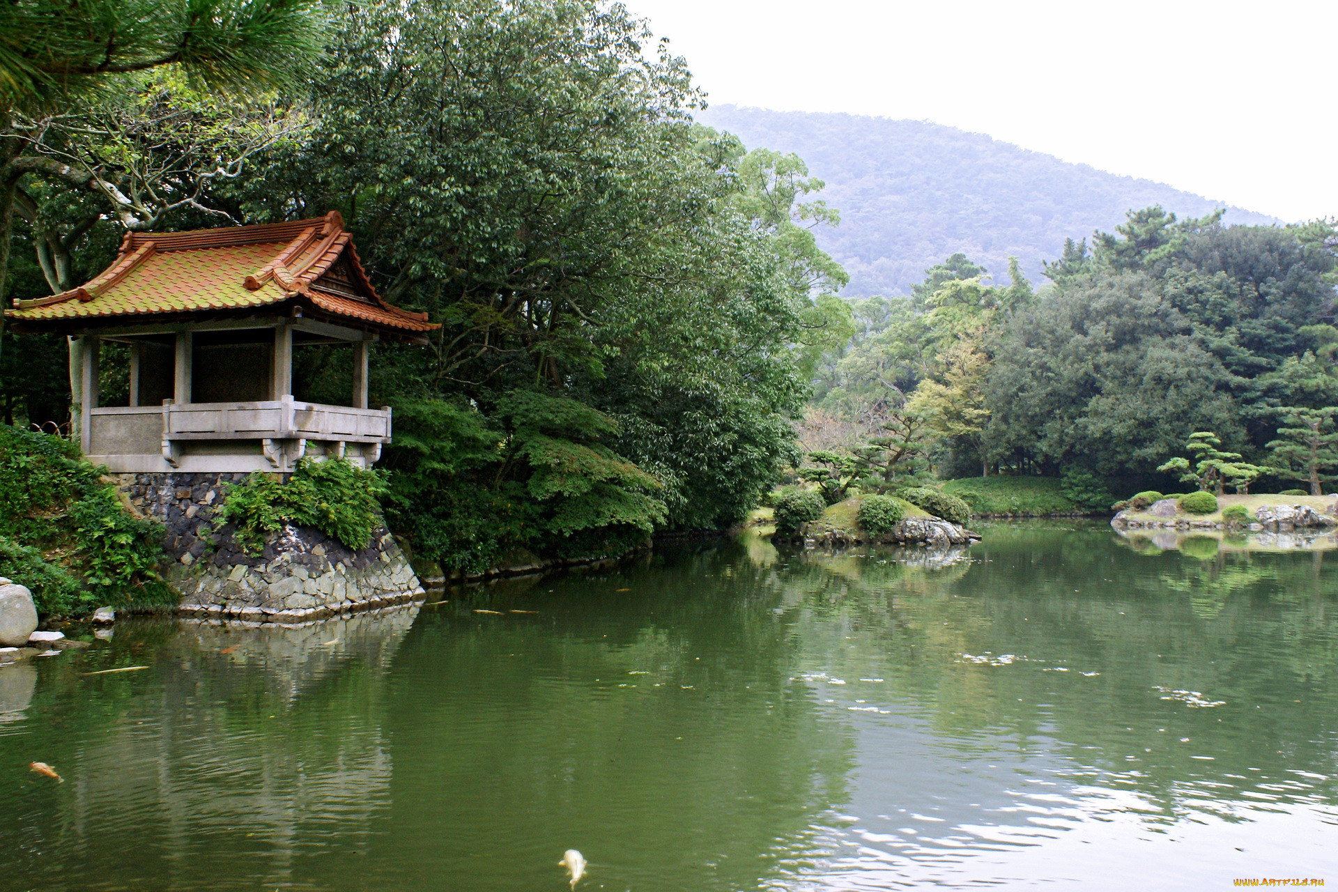 ritsurin, park, japan, , , 
